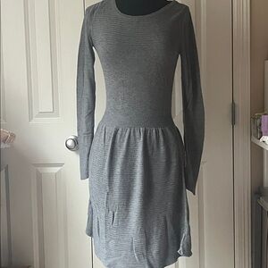 Merona Gray Long Sleeve Dress